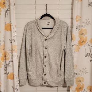 Goodfellow & Co. Grey Collared Cardigan Sweater